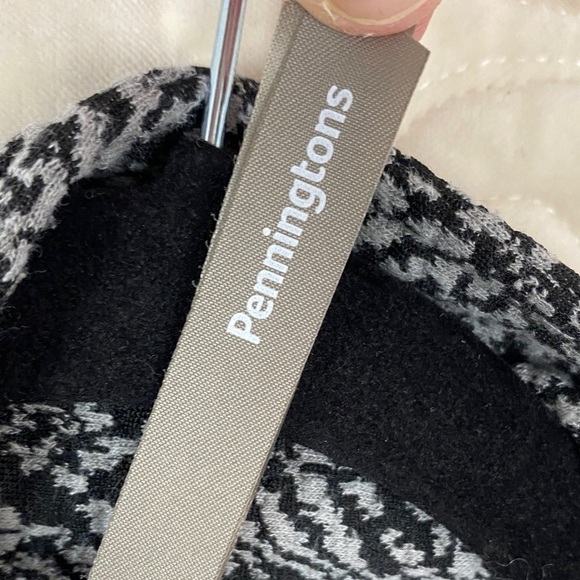 Penningtons 80s Open Front Jacket Black & Gray - Picture 5 of 10